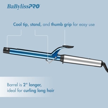 BaBylissPRO Nano Titanium Curling Iron for Long Hair