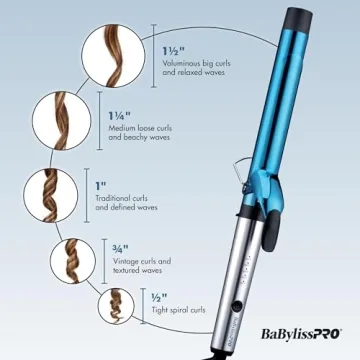 BaBylissPRO Nano Titanium Curling Iron for Long Hair