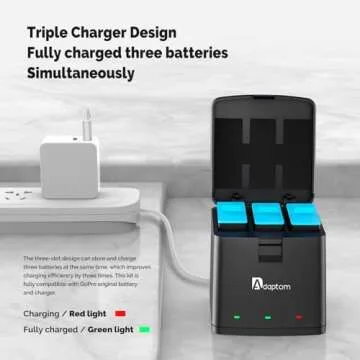 TELESIN Hero 12 Battery Pack & Quick Charger