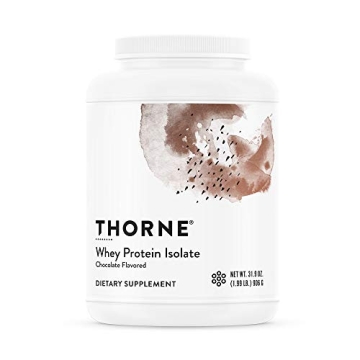 Thorne Whey Protein Isolate - 21g Protein Powder - NSF Certified