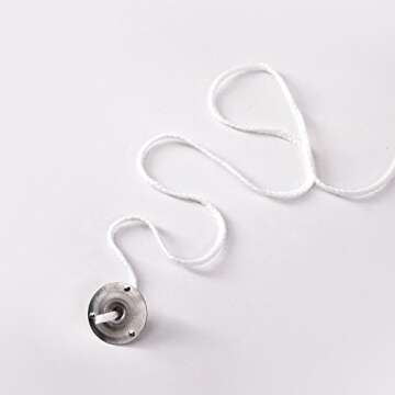 EricX Light 200 Foot Braided Candle Wick for DIY