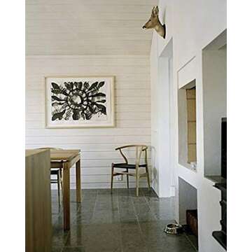 2xhome Natural Beige Wishbone Wood Armchair with Arms Open Y Back Open Mid Century Modern Contemporary Chair Dining Chairs Woven Black Seat Living Desk