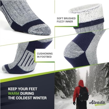 Merino Wool Hiking Socks - Thermal Warm for All