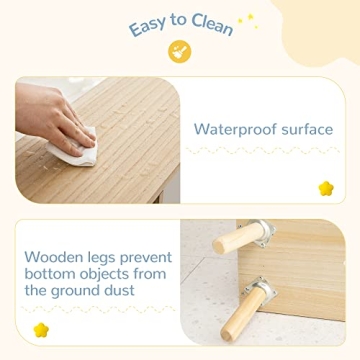 Curipeer Kids Dollhouse Bookshelf - Stylish Storage Solution