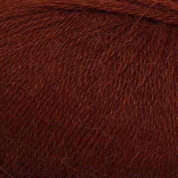 100% Alpaca Yarn Wool Set of 3 Skeins Fingering Weight - Heavenly Soft and Perfect for Knitting and Crocheting (Copper, Fingering)