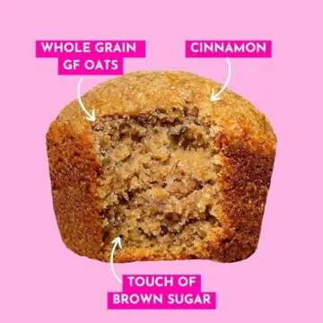 GoNanas Original Oat Flour Banana Bread Mix, Suitable for Plant Based Vegan Diets, Gluten Free Dairy Free Snacks, Healthy Snacks For Adults, Muffin Mix, Nut Free, Cupcakes Dessert, NON-GMO, 1pk