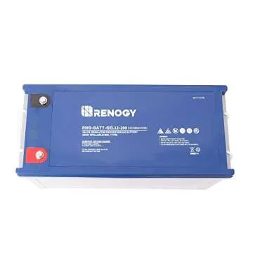 Renogy Deep Cycle 12V 200Ah Battery for Reliable Power