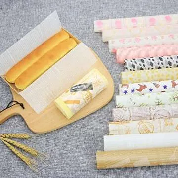 100 Sheets of Versatile Wax Paper Sheets for Food