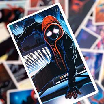 [FOCUS's Stickers]50Pcs Spiderman Stickers for Laptop Cellphone Water Bottle Skateboard Luggage Car Bumper, etc FEH