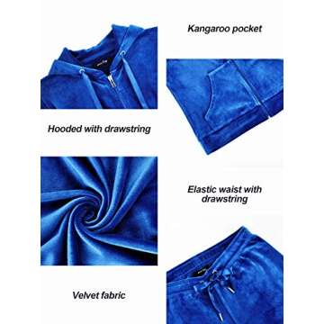 Woolicity Women's Velvet Sweatsuit Set for Ultimate Comfort