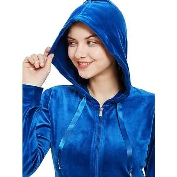 Woolicity Women's Velvet Sweatsuit Set for Ultimate Comfort