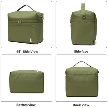 NOL Insulated Lunch Bag for Women - Lightweight and Stylish