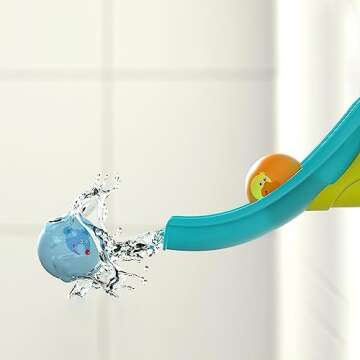 HABA Bath Toy Waterslide for Fun Learning in Bathtime