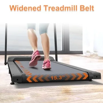 TUNCKUN Under Desk Treadmill for Walking and Jogging