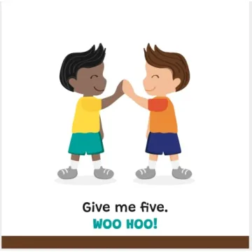 Fun Interactive Toddler Language Development Board Book