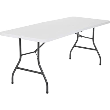 Edtian 6FT Folding Table for Camping and Picnics