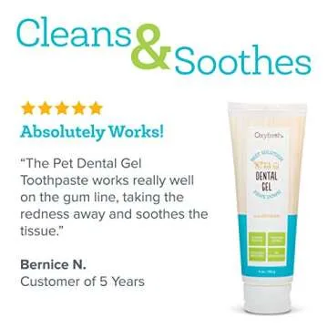 Oxyfresh Premium Pet Dental Kit for Dogs & Cats Easy Pet Fresh Breath Solution – Unique Pet Dental Water Additive and Pet Dental Gel Toothpaste (Full Size Pet Dental Kit)