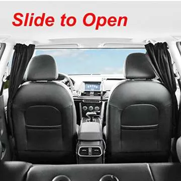Ovege Car Divider Curtains Sun Shade for Privacy & Comfort