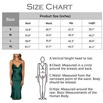 Stechop Women's Satin Sleeveless Dress for Weddings and Parties