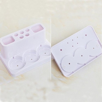 Eslite Kids Toothbrush Holder Durable Bathroom Organizer