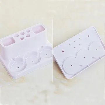 Eslite Kids Toothbrush Holder Durable Bathroom Organizer