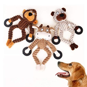 Roloiki Squeaky Dog Toys for Small Medium Dogs