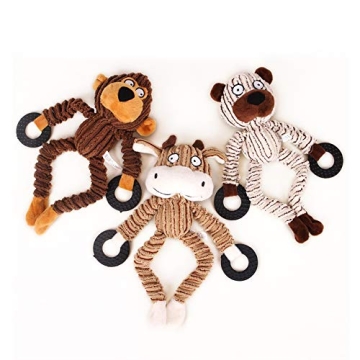 Roloiki Squeaky Dog Toys for Small Medium Dogs