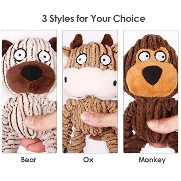 Roloiki Squeaky Dog Toys for Small Medium Dogs