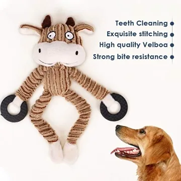 Roloiki Squeaky Dog Toys for Small Medium Dogs