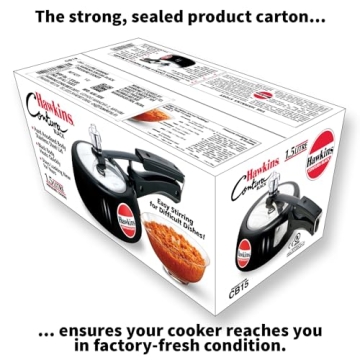 Hawkins CB15 Hard Anodized Pressure Cooker 1.5L
