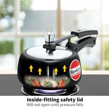 Hawkins CB15 Hard Anodized Pressure Cooker 1.5L
