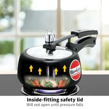 Hawkins CB15 Hard Anodized Pressure Cooker 1.5L