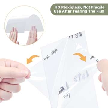 HappyHapi 8x10 Picture Frame Set - Display Your Memories