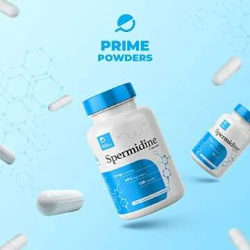 Prime Powders Spermidine Capsules for Energy and Anti-Aging