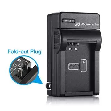 Powerextra 2 Pack Replacment Compatible with LP-E12 Battery and Charger for SX70 HS Rebel SL1 M M2 M10 M50 M100 Mirrorless Digital Cameras