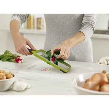 Joseph Joseph Hand-held Mandoline Slicer with Adjustable Blades
