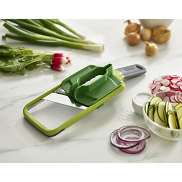 Joseph Joseph Hand-held Mandoline Slicer with Adjustable Blades