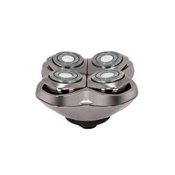 Skull Shaver Carver PRO 4 Head Replacement Blade - Premium Hypo-Allergenic Electric Razor Blade for Bald Head Shavers for Men/Women, Electric Shaver Blade