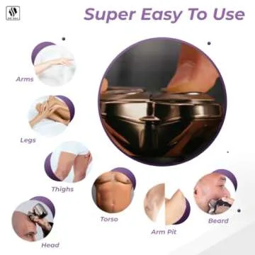 Skull Shaver Carver PRO 4 Head Replacement Blade - Premium Hypo-Allergenic Electric Razor Blade for Bald Head Shavers for Men/Women, Electric Shaver Blade