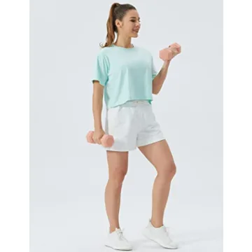 Comfortable High-Waisted Sweat Shorts with Pockets