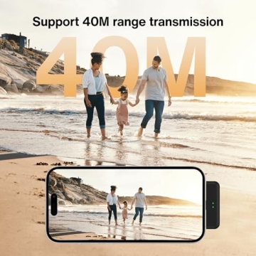 IVANKY Wireless Lavalier Mic for iPhone - 2 Pack