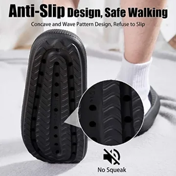 Rosyclo Cloud Slippers - Ultra Comfort Non-Slip Indoor Slides
