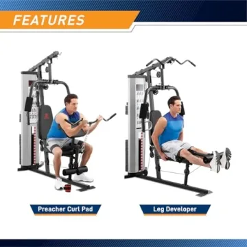 Marcy MWM-988 Home Gym with 150lb Weight Stack