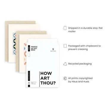 HAUS AND HUES Mandala Wall Art - Set of 3 Mexican Tate Art