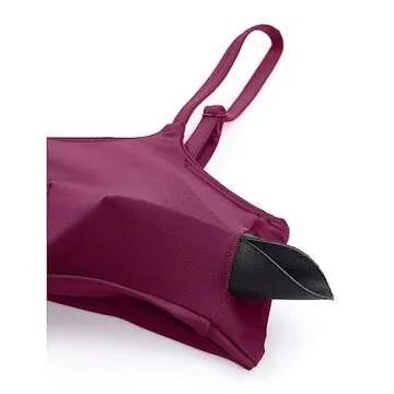 CRZ YOGA Women’s Adjustable Bikini Top for Swim