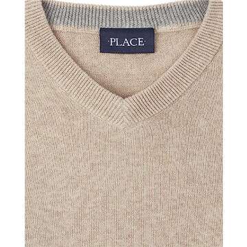 The Children's Place Boys Long Sleeve V Neck Sweater - Stylish Comfort for Every Occasion