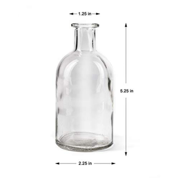 Serene Spaces Living Bud Vases for Home Decor and Weddings