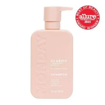 MONDAY HAIRCARE Clarify Shampoo for Oily Hair 12oz - Grapefruit & Coconut Infused