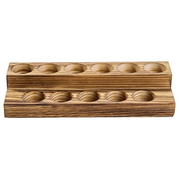 Stylish MyGift Rustic Essential Oil Holder - Set of 2