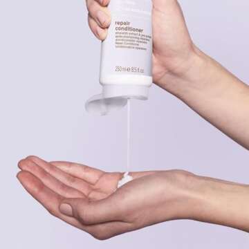 Paul Mitchell Clean Beauty Repair Conditioner, Strengthens, Balances Moisture, For Damaged, Brittle ...